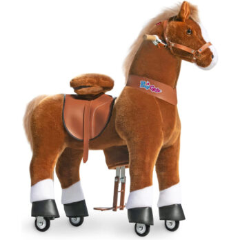 PonyCycle – Calut maro deschis, marime L, 7 ani +
