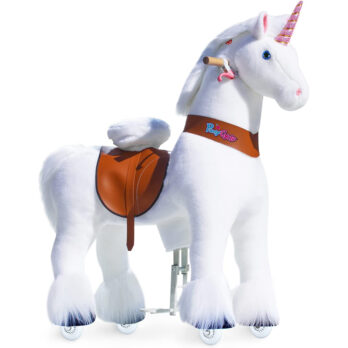 PonyCycle – Unicorn alb, marime L, 7 ani +